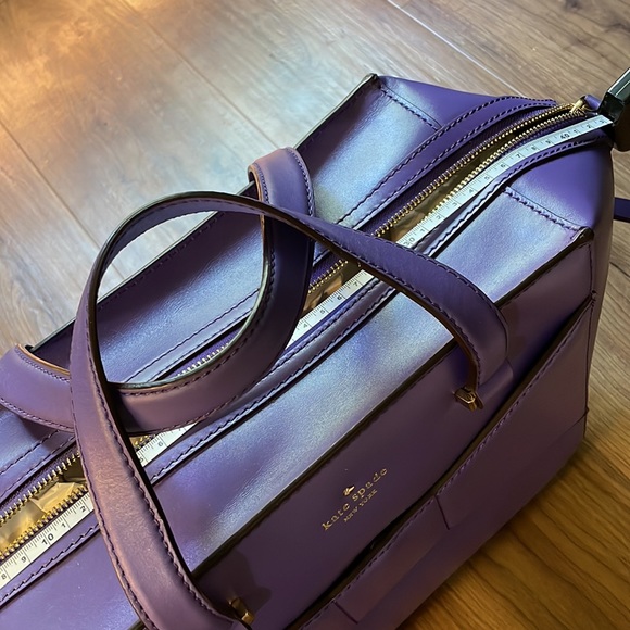 Kate Spade bow purple handbag - Picture 12 of 12
